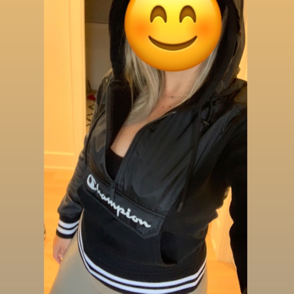 Champion windbreaker hoodie